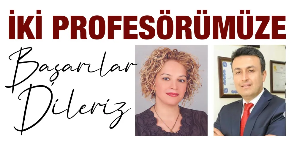 Dr. Murat GEYİK ve Dr. Sırma GEYİK profesör oldular.