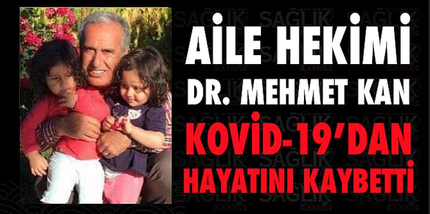 Dr. Mehmet Kan, Kovid-19’dan hayatını kaybetti.