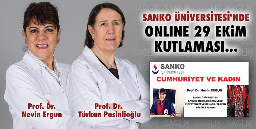  Sanko Üniversitesi’nde 29 Ekim Cumhuriyet Bayramı Online Kutlandı