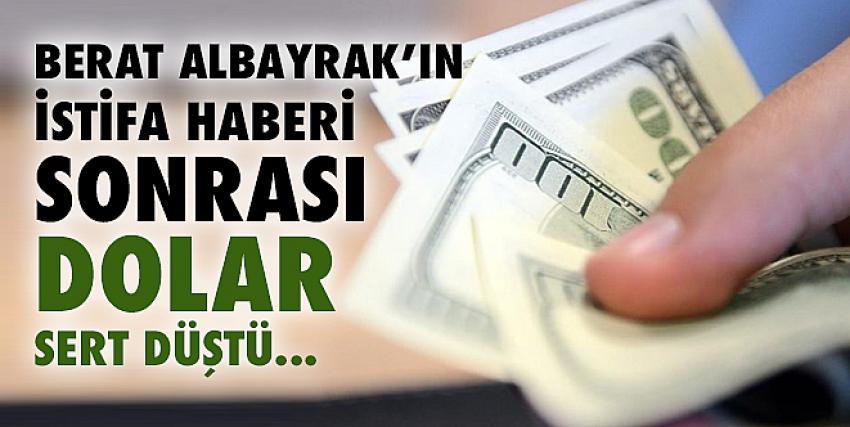 Berat Albayrak’ın istifa haberi sonrası dolar sert düştü!
