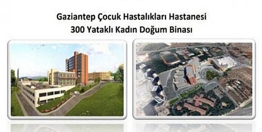 Gaziantep Çocuk Hastalıkları Hastanesi ek binası projesi tamamlandı.