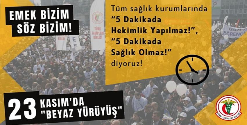 Hekimler, İstanbul’dan Ankara’ya yürüyecek: Emek bizim söz bizim