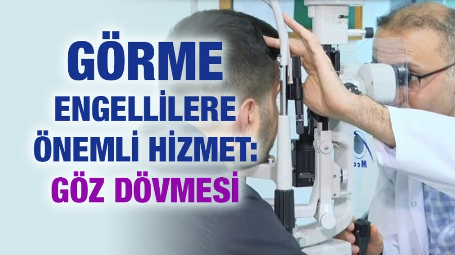 Görme engellilere önemli hizmet: Göz dövmesi