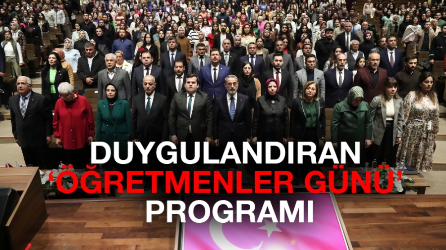 Duygulandıran ‘Öğretmenler Günü’ Programı