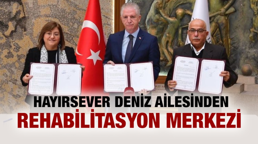 Hayırsever Deniz Ailesinden Rehabilitasyon Merkezi