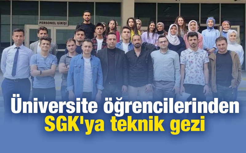 Üniversite öğrencilerinden SGK