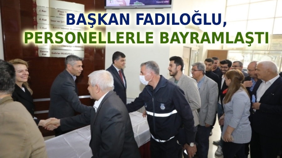 Fadıloğlu, bayramlaşma geleneğini bozmadı