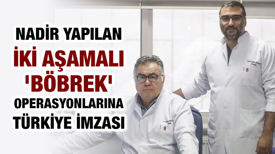 Nadir yapılan iki aşamalı 