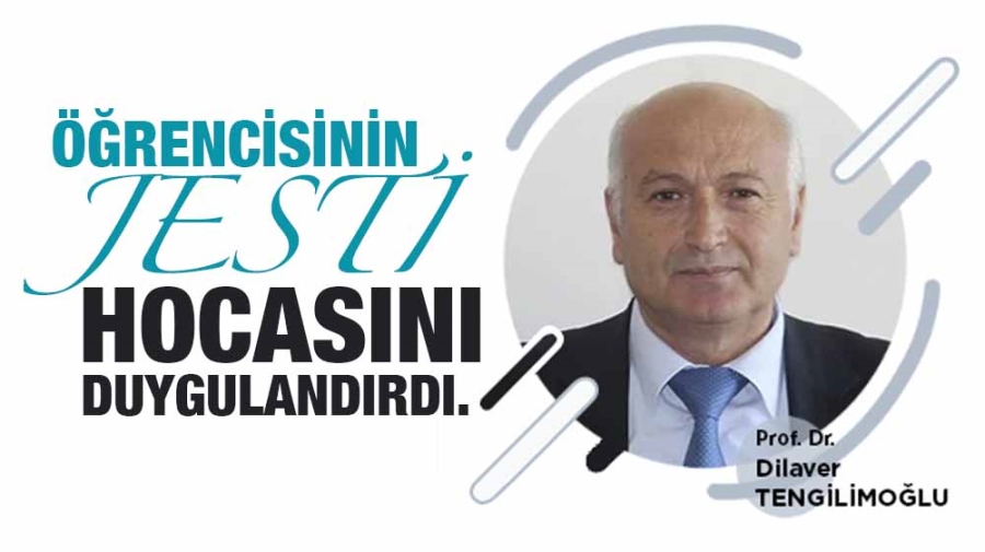 ÖĞRENCİSİNİN JESTi HOCASINI DUYGULANDIRDI