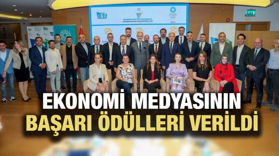 Ekonomi medyasının başarı ödülleri verildi