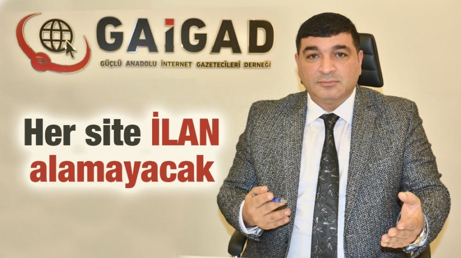 Her site İLAN alamayacak