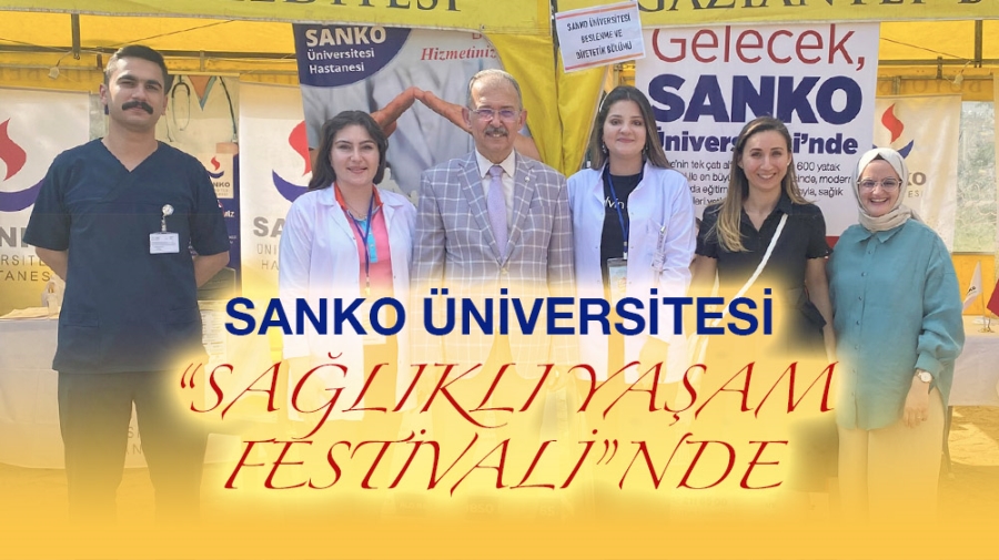 SANKO ÜNİVERSİTESİ “SAĞLIKLI YAŞAM FESTİVALİ”NDE