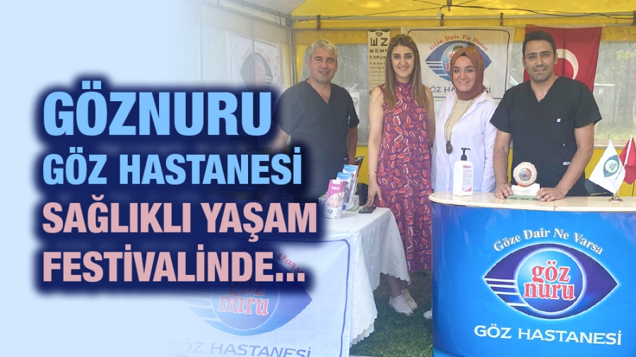 Göznuru Göz Hastanesi Sağlıklı Yaşam Festivalinde...