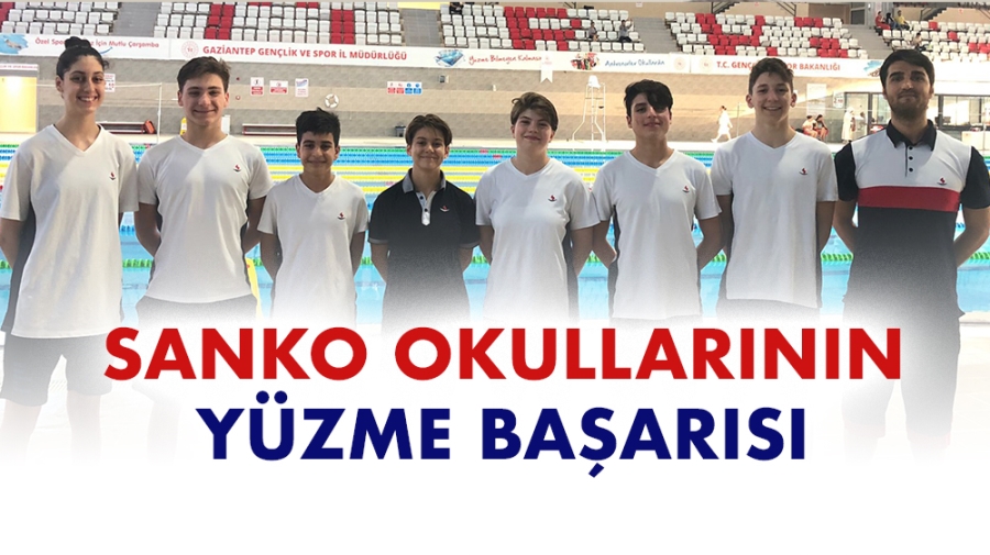 SANKO OKULLARININ YÜZME BAŞARISI