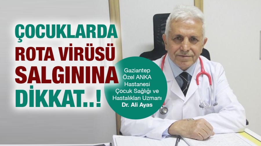 Çocuklarda rota virüsü salgınına dikkat