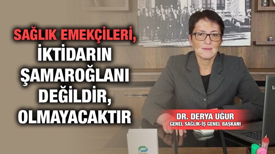 Sağlık Emekçileri, İktidarın Şamaroğlanı Değildir, Olmayacaktır