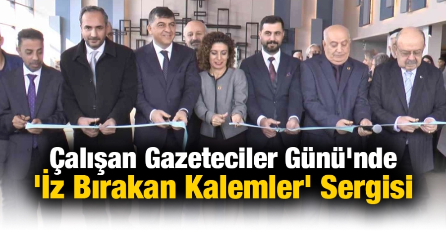 “İz Bırakan Kalemler” sergisi açıldı