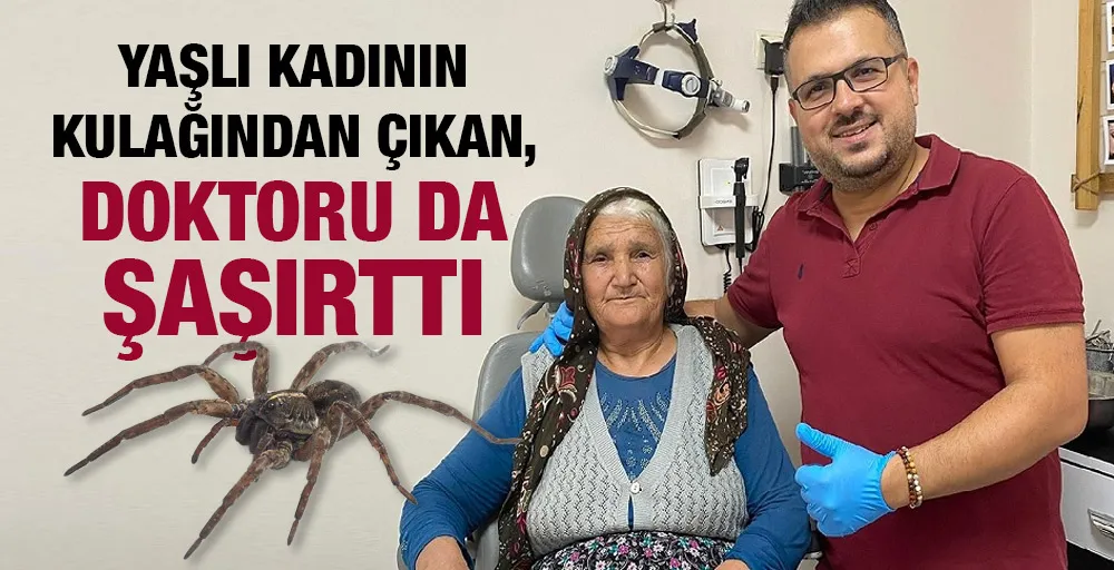 Yaşlı Kadının Kulağından Çıkan, Doktoru da Şaşırttı