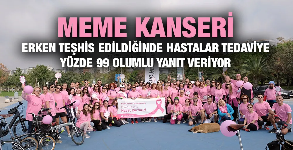 MEME KANSERİ ERKEN TEŞHİS EDİLDİĞİNDE HASTALAR TEDAVİYE YÜZDE 99 OLUMLU YANIT VERİYOR