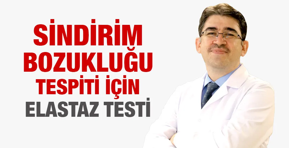 SİNDİRİM BOZUKLUĞU TESPİTİ İÇİN ELASTAZ TESTİ