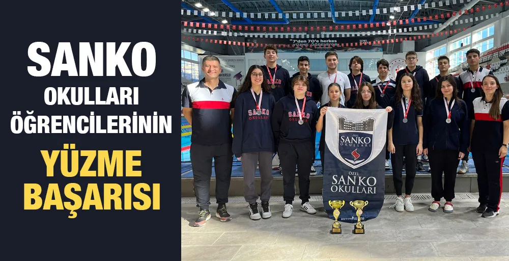 SANKO OKULLARI ÖĞRENCİLERİNİN YÜZME BAŞARISI