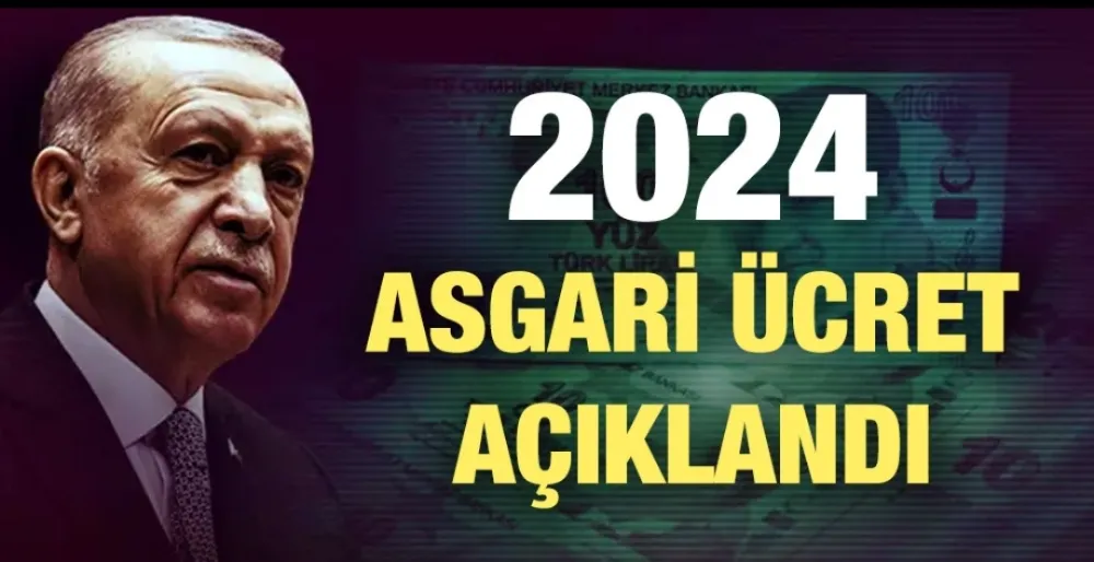 Yeni asgari ücret açıklandı