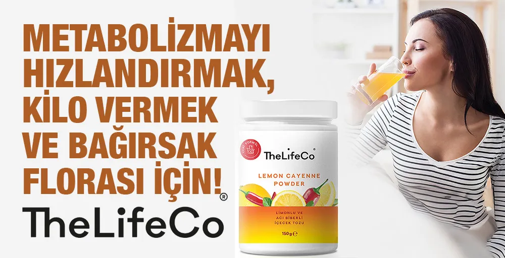 Metabolizmayı hızlandırmak, kilo vermek ve bağırsak florası için!TheLifeCo 