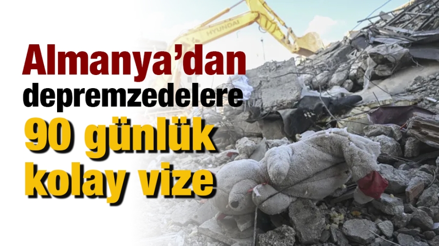 Almanya 3 aylık acil vize veriyor!