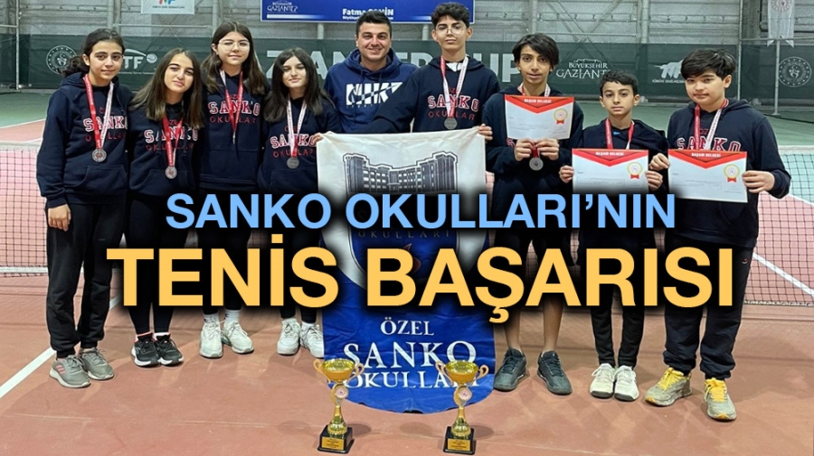 SANKO OKULLARI’NIN TENİS BAŞARISI