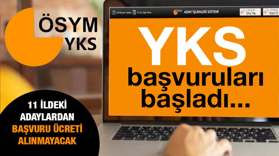 YKS başvuruları başladı