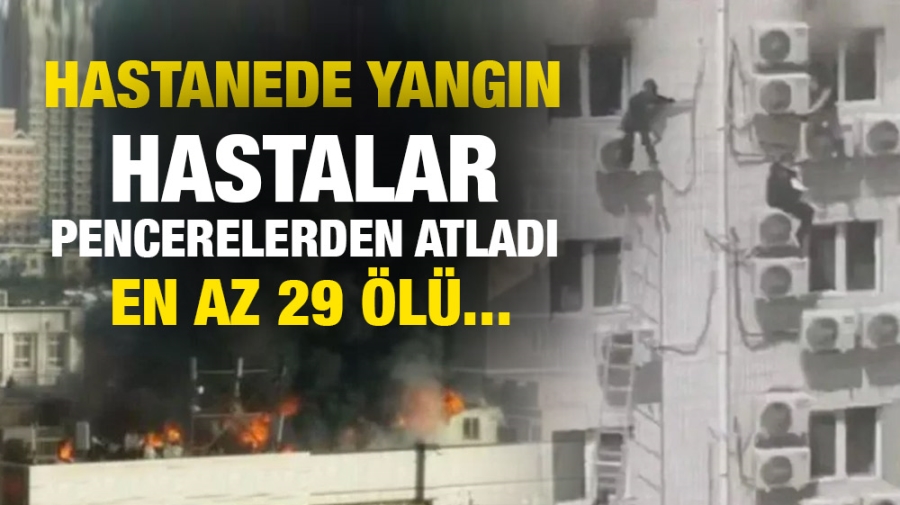 Hastanede yangın! Hastalar pencerelerden atladı: En az 29 ölü...