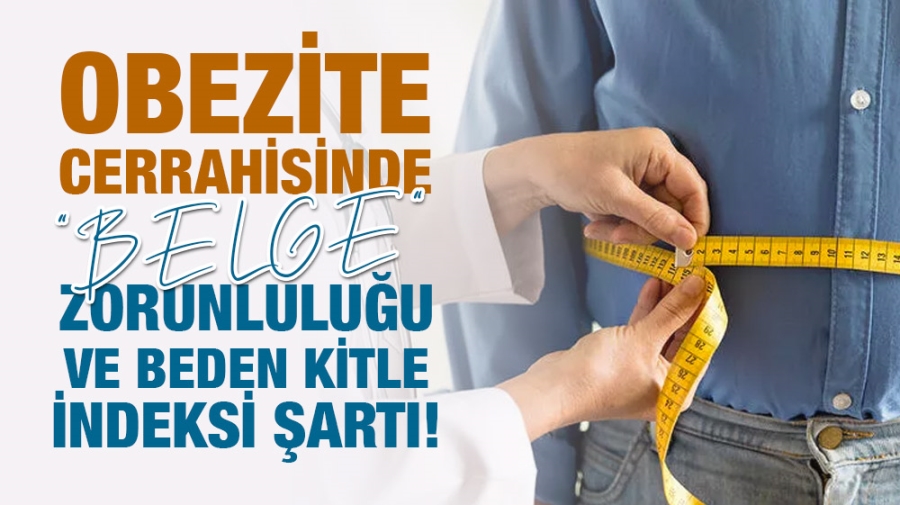 Obezite cerrahisinde 