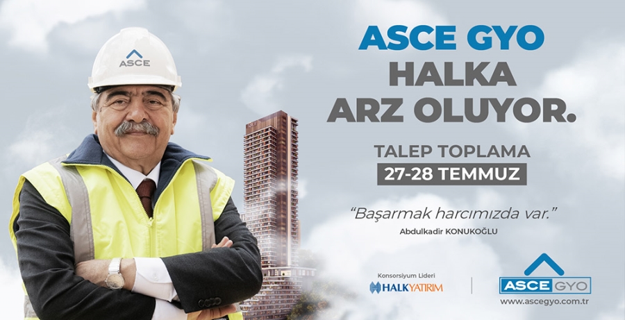 ASCE GYO HALKA ARZ OLUYOR.