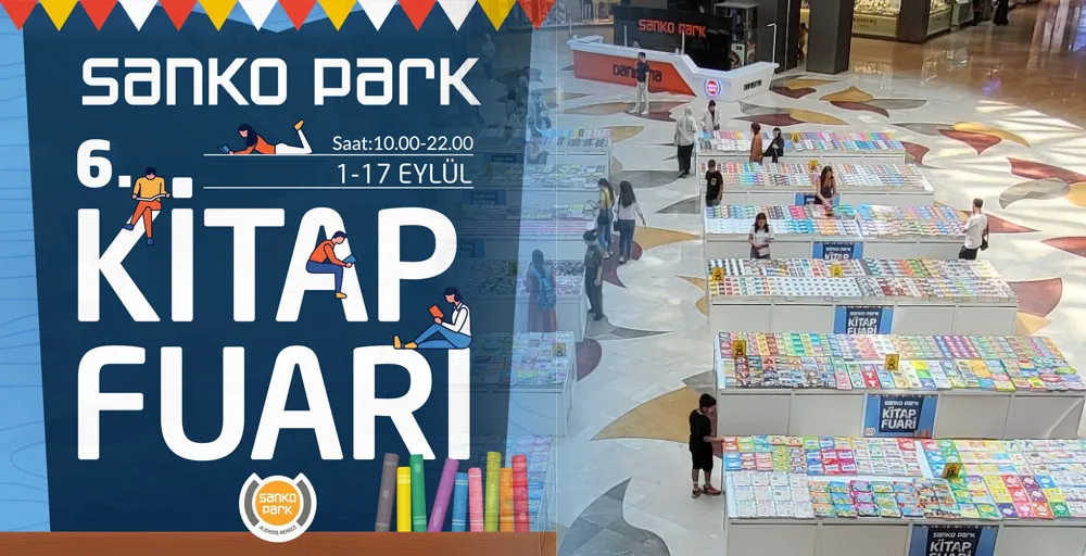 SANKO PARK’TA KİTAP FUARI AÇILDI