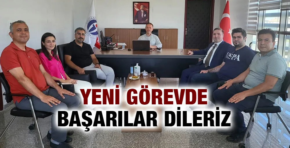 Yeni görevde başarılar dileriz