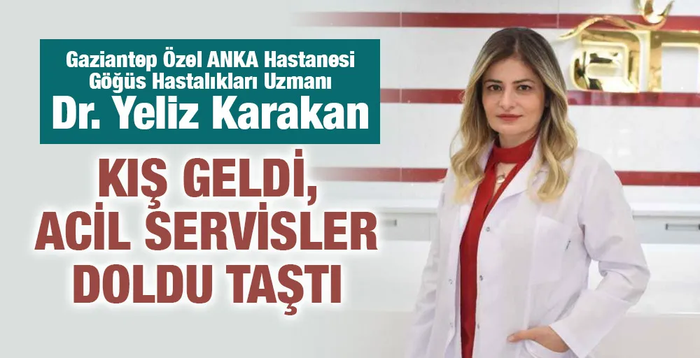 Kış geldi, acil servisler doldu taştı