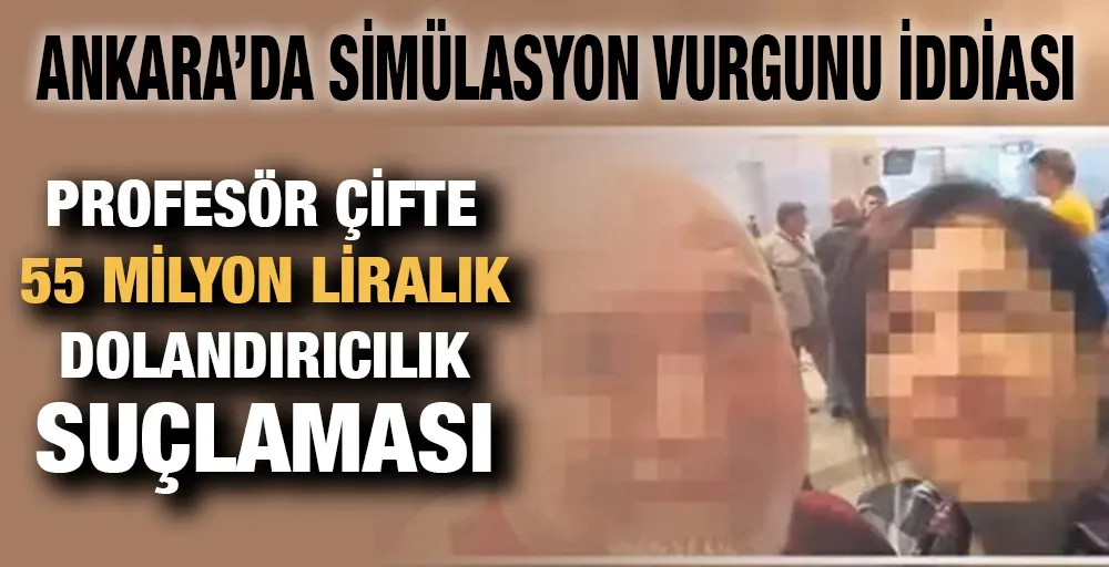 Profesör çifte 55 milyon liralık dolandırıcılık suçlaması!