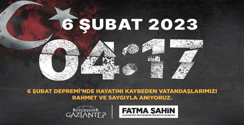 BÜYÜKŞEHİR 6 ŞUBAT YILDÖNÜMÜ İLANI