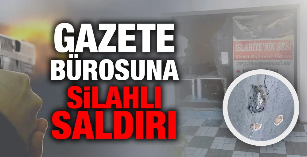 Gazete Bürosuna silahlı Saldırı 