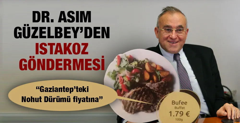 Dr. Asım Güzelbey’den Istakoz Göndermesi