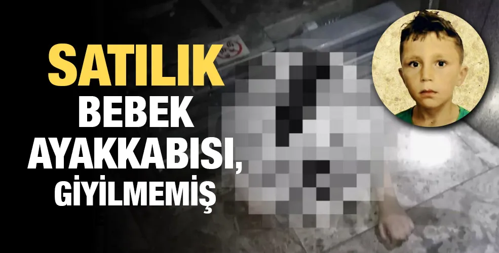 Satılık bebek ayakkabısı, giyilmemiş!