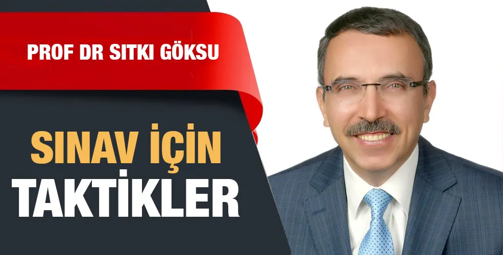 Sınav için taktikler