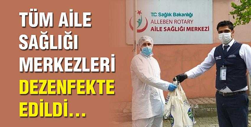 521 Aile Hekimine Hijyen Paketi Ve Maske Verildi