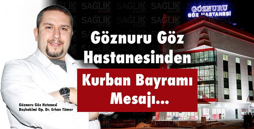 Göznuru Göz Hastanesinden Kurban Bayramı Mesajı 