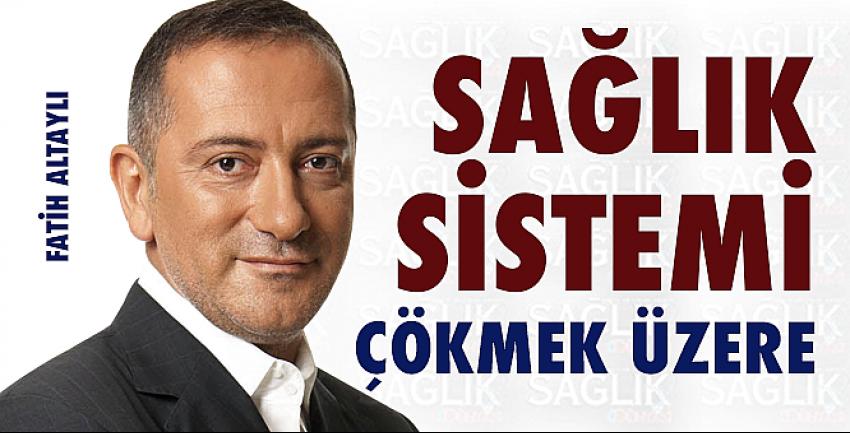 Sağlık sistemi çökmek üzere