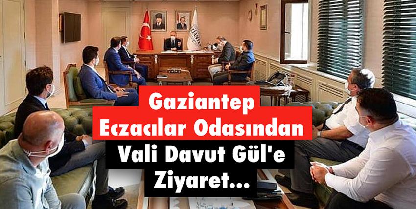 Gaziantep Eczacılar Odasından Vali Davut Gül