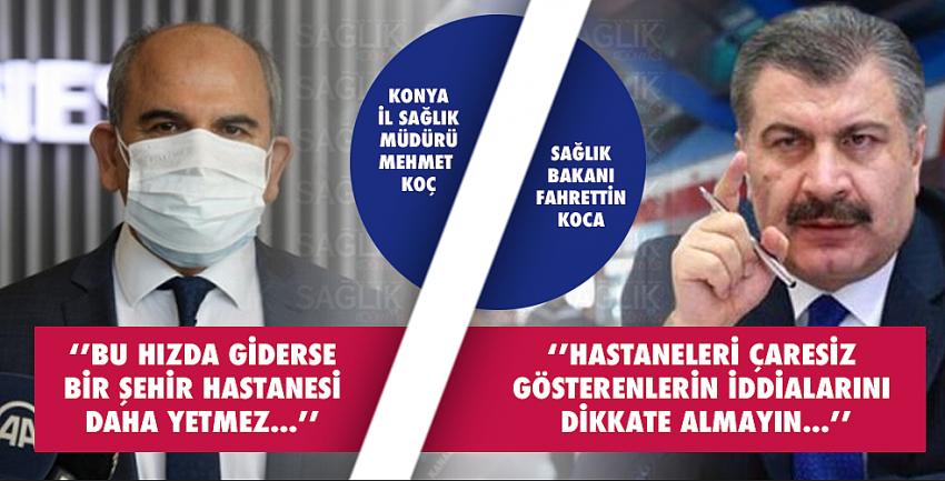 Bakan Koca, Konya için söylenen
