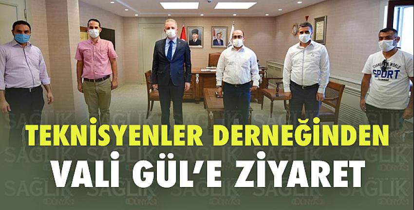 Teknisyenler Derneğinden Vali