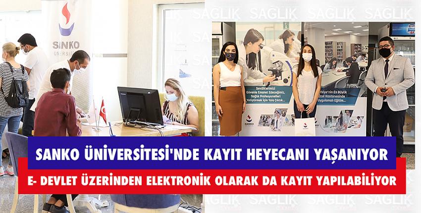 Sanko Üniversitesi’nde Kayıt Heyecanı Yaşanıyor