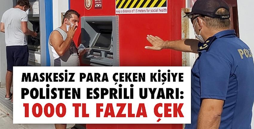 Emniyet Müdüründen esprili uyarı: 1000 TL fazla çek